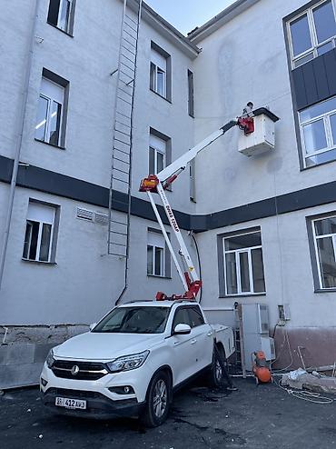 Автовышка 12 метр, 200 кг которот. Бишкек жана региондор боюнча at lalafo.kg Автовышка 12 метр, 200 кг которот. Бишкек жана региондор боюнча