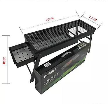 portable: Складной портативный мангал-барбекю Portable Barbecue Наступает пора — 4