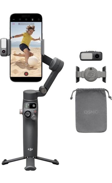 noutbuk batareyaları: DJI Osmo Mobile 7p smartfon gimbalı əla videolar çəkmək üçün nəzərdə