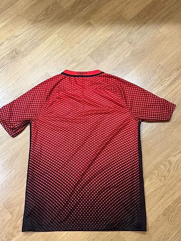Futbolkalar: Futbolka, Nike, M, rəng - Qırmızı — 2