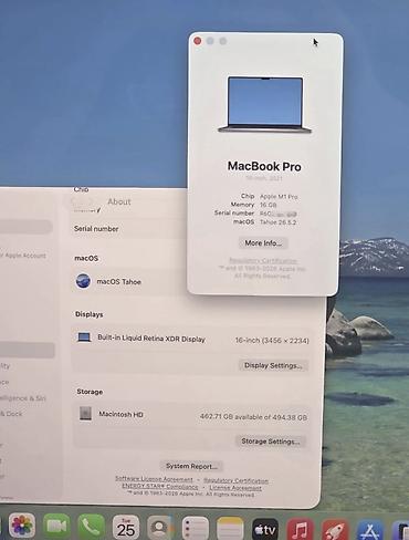 Ноутбуки Apple (MacBook): Для программирования, Б/у, Apple M1 Pro, ОЗУ, RAM: 16 ГБ — 10
