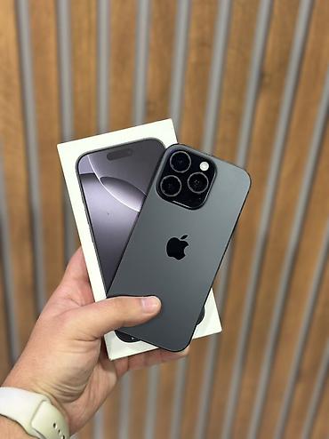 Apple iPhone: IPhone 16 Pro, 128 GB, Graphite, Zəmanət, Simsiz şarj, Face ID — 2