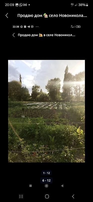 Продажа коттеджей и домов: Продаётся дом с участком в селе Новониколаевка. Описание участка: - — 3