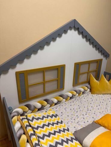 Yataq otağı dəstləri: Təknəfərlik çarpayı, Dolab, İşlənmiş — 5