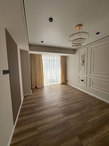 асанбай дом: 1 комната, 46 м², Элитка, 11 этаж, Евроремонт