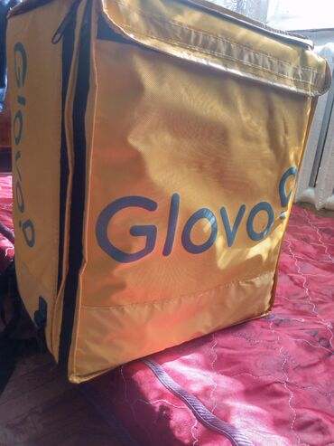 рюкзак glovo: Рюкзак, Унисекс, Б/у