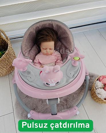 Xodunoklar: 👶 Dairəvi Yürütəc "SH-503" – Körpəniz üçün Ən Rahat Seçim! ✔️ 360° — 9