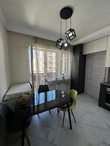 квартира молодежный квартал: 2 комнаты, 59 м², Ала-Арча ТРЦ 108 серия, 6 этаж, Свежий ремонт — 6