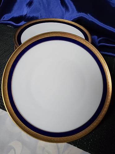 original nike tech: Lux tanjiri 1939g+ porcelan,kobalt,24na.pozlata Heinrich & Co — 10