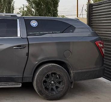 багажники для авто: Кунг (жесткий крышка-бокс) для пикапа SsangYong Rexton Sports Khan — 1