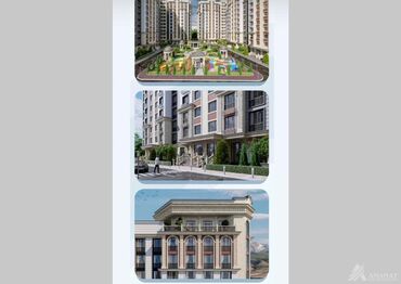 Продажа квартир: 2 комнаты, 83 м², Элитка, 13 этаж, ПСО (под самоотделку)