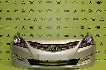 solaris: Hyundai Solaris 2014-2016 Ön Bamper (Rəngli) Hyundai və Kia — 4