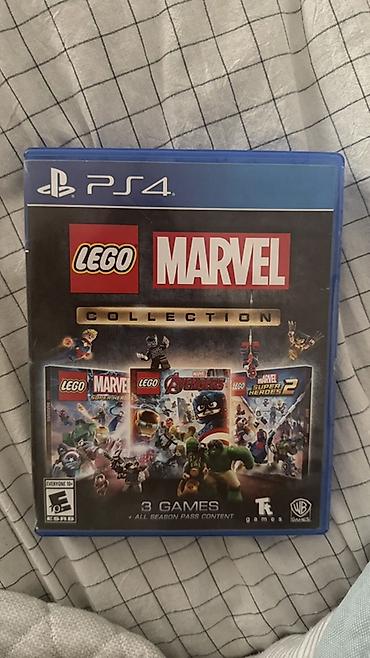 ps4 disk: LEGO Marvel Collection для PS4 Комплект на одном диске: три игры — 1