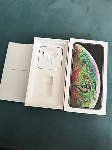 apple earpods: IPhone Xs Max, 256 GB, Space Gray, Face ID, Simsiz şarj — 2