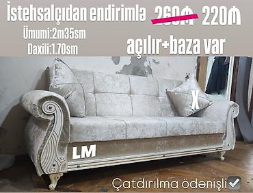 divan kruqlu: Divan, Qonaq otağı üçün, Bazalı, Açılan, Kitab — 1