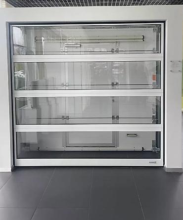 Секционные ворота: Алюминиевые, Автоматические, Длина: 10 м, Alutech, Для гаража, Для частного дома, Для автомойки, Оптом, Новый, Бесплатная установка — 2