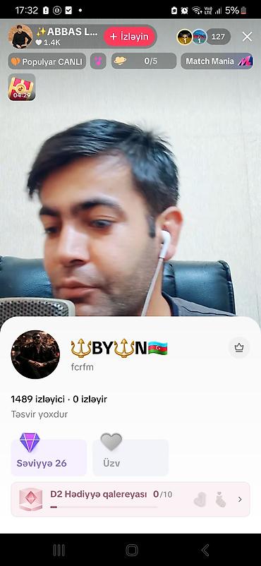 zaprafqa operator isi: Xidmət: Sosial şəbəkə hesabının inkişafı və canlı yayım dəstəyi — 3