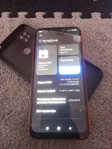 apple m4 pro: Redmi, Redmi 9C, Б/у, цвет - Красный — 2