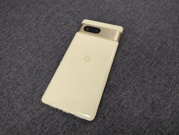 pixel 5 бу: Google Pixel 7, Новый, 128 ГБ, цвет - Желтый, 1 SIM, eSIM