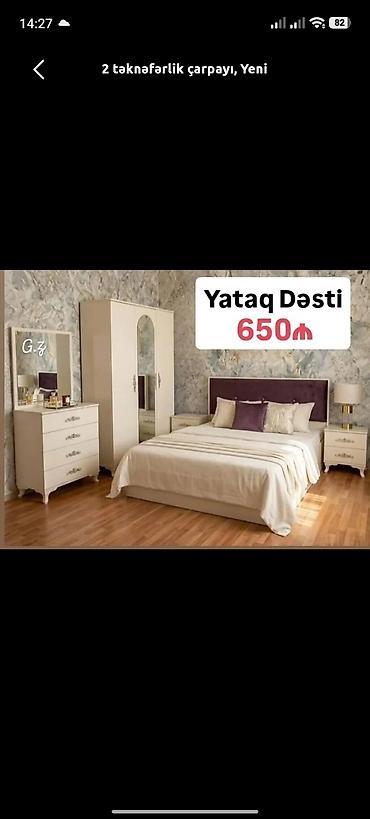 2 təknəfərlik çarpayı, Yeni lalafo.az -da 2 təknəfərlik çarpayı, Yeni