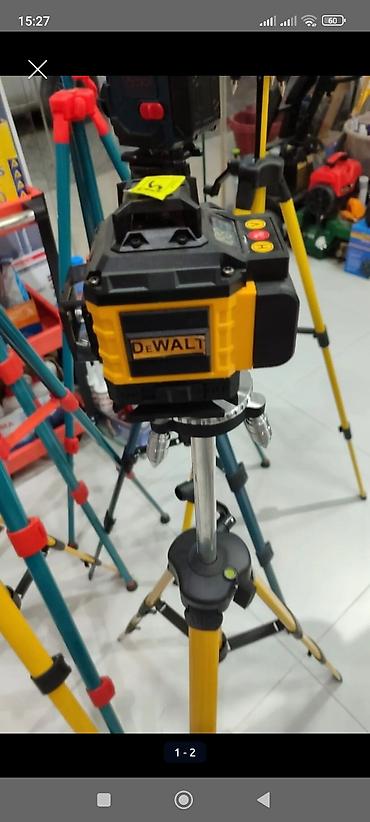 metir: Dewalt və Makita xətt lazeri (statıv ilə) - Peşəkar səviyyə ölçmə və — 1