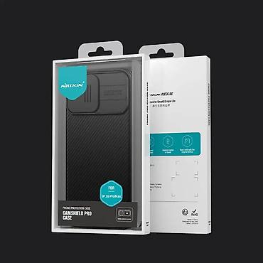 Maske i futrole za telefone: Futrola Nillkin Cam Shield Pro za iPhone 16 Pro Max (6.9) crna. Uz — 13