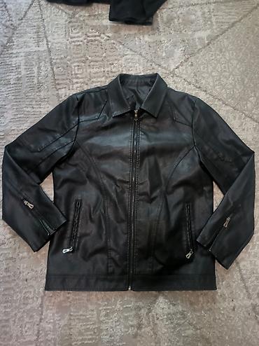 pull and: Мужская куртка, XL, Б/у, цвет - Черный, Самовывоз, Платная доставка — 1