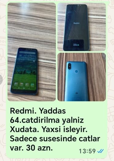Digər mobil telefonlar: Şüşəsində çatlar var