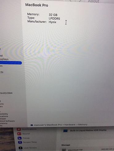 Ноутбуки Apple (MacBook): Для программирования, Б/у, Apple M1 Pro, ОЗУ, RAM: 32 ГБ, В рассрочку — 10