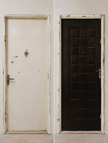 qapı paneli: Dəmir qapı Satılır 100₼ Sökülməlidi Ölçü 2.05/ 86 Ünvan K4726 — 1