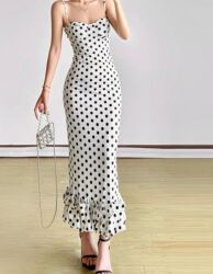 длинное платье с вырезом на ноге: Вечернее платье, Русалка, Длинная модель, Вискоза, Без рукавов, Корсет, S