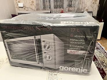 gorenje mikrodalga: Gorenje Mikrodalğalı soba – 17 litr - Mexaniki idarəetmə: iki fırlanan — 2
