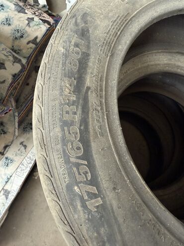 баллон на матиз: Шины 175 / 65 / R 14, Лето, Б/у, Комплект, Легковые, Корея, Hankook