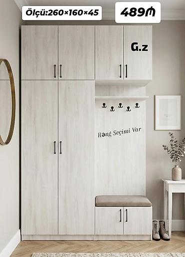 *Dəhliz Dolabı ✨489Azn* ✔️İstehsal Rusiya Laminat 18/lik qalınlıqda
