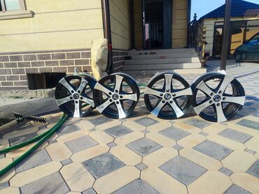 Диски: Литые Диски R 15 Honda, Комплект, отверстий - 5, Б/у