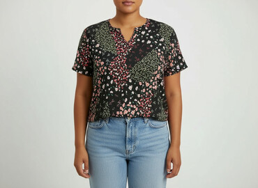 modna w każdym wieku bluzki damskie: Women's blouse, size XL