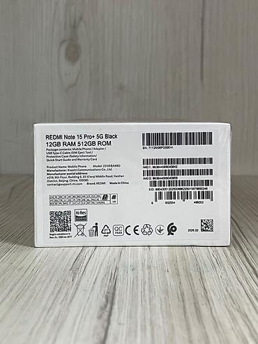 redmi note 14 pro max: Смартфон Xiaomi Redmi Note 15 Pro+ 5G в чёрном цвете. Конфигурация: - — 2