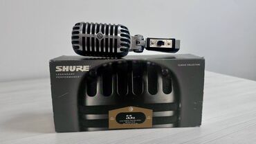 микрофон шур: Shure 55SH Series II - динамический микрофон. Состояние хорошее