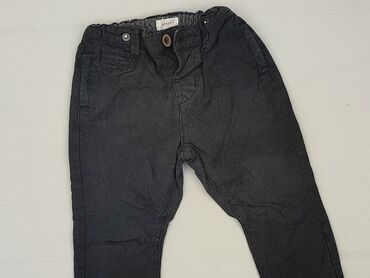 reserved spodnie woskowane: Denim pants, 12-18 months, condition - Very good