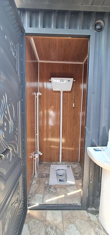 бачок для унитаза: Konteyner tipli hamam tualet 3 gozlu — 6