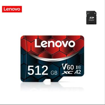 crna boja: Lenovo micro SD kartica u svom originalnom pakovanju, potpuno nova, sa