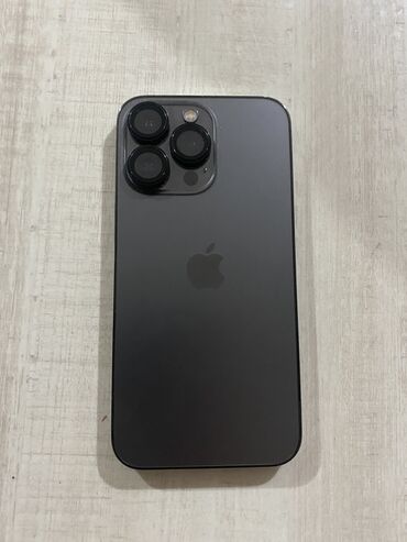 Apple iPhone: IPhone 13 Pro, Б/у, 256 ГБ, Space Gray, Защитное стекло, 86 %