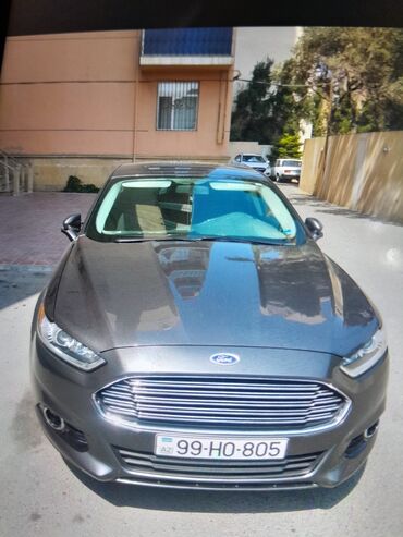 ford fusion necə maşındır: Ford Fusion: 1.5 l | 2015 il | 186000 km Sedan