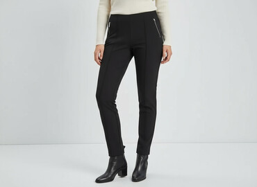 top secret spodnie damskie eleganckie: Top Secret, Material trousers for women, size M