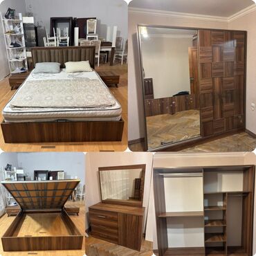 Yataq otağı dəstləri: İkinəfərlik çarpayı, İşlənmiş