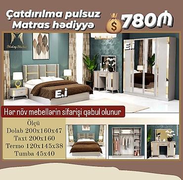 Yataq desti rəng seçimi var