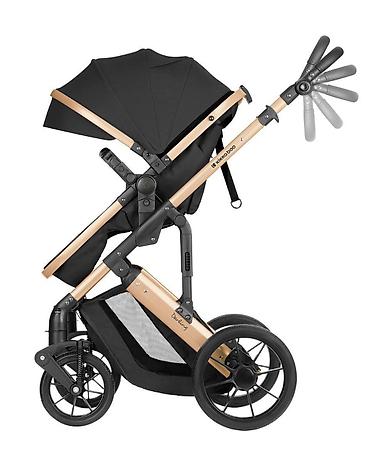 massimo dutti papuce: KIKKA BOO Darling – premium 3u1 kolica, black (SKU: KKB1) Kikka Boo — 4