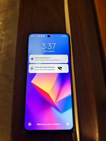 gence telefon satisi kreditle: Xiaomi Redmi Note 9 Pro, 64 GB, rəng - Göy, 
 Sensor, Barmaq izi, İki sim kartlı