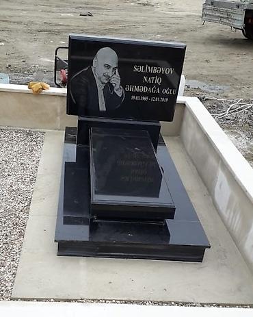 mezar: Istənilən məzar daşhının sifarişi Münasib qiymətə qəbul olunur — 3