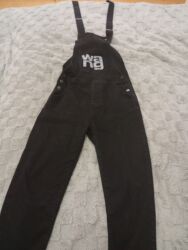 qarin ve bel piylerini eritmek: Qara rəngli denim kombinezon - Material: qalın denim (kot) - Rəng